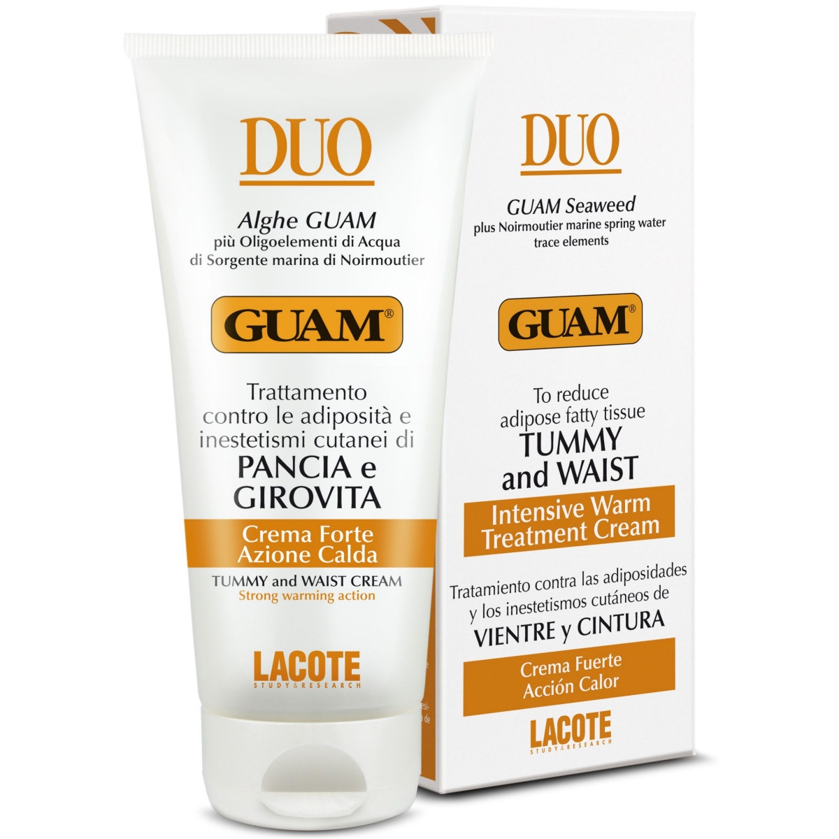 GUAM DUO Bauch und Hüfte Intensivcreme fettreduzierend 150ml