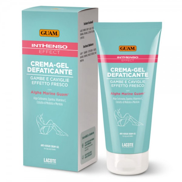 GUAM Inthenso Effect Kühlendes Creme-Gel für müde, schwere, geschwollene Beine und Knöchel 150ml