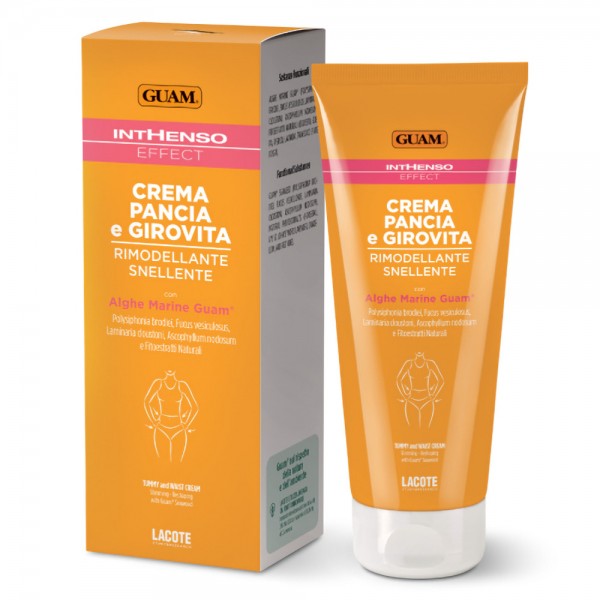 GUAM Inthenso Effect Straffende und modellierende Creme für Bauch und Taille 200ml